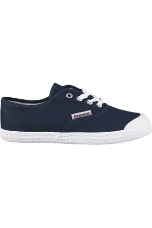 Kawasaki Sko, Herre, Blå, 41 EU, Uld, Lærred Sneakers