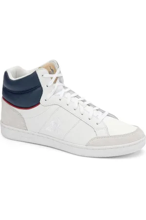 Le Coq Sportif Sko, Herre, Flerfarvet, 41 EU, Læder, Læder Court Sneakers