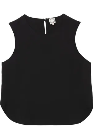 Inès de la Fressange Top, Dame, Blå, XL, Navy Ærmeløs Bluse