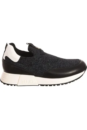 Liu Jo Sko, Dame, Sort, 35 EU, City Sock Sneakers med originalt design