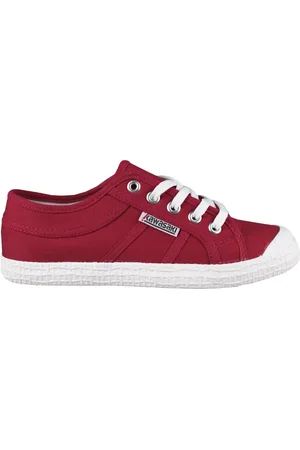 Kawasaki Sko, Dame, Rød, 36 EU, Uld, Retro Vegan Lærred Tennis Sneakers