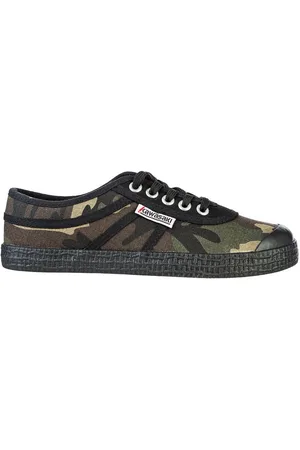 Kawasaki Sko, Herre, Flerfarvet, 36 EU, Camouflage Canvas Sneakers