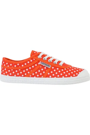 Kawasaki Sko, Dame, Flerfarvet, 38 EU, Polkaprik Lærred Sneakers