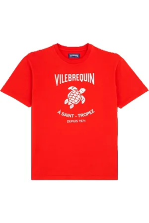 Vilebrequin Top, Herre, Rød, L, Røde T-shirts og Polos