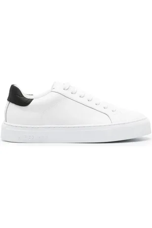 HIDE&JACK Sko, Herre, Hvid, 39 EU, Sort Hvid Lav Top Sneaker