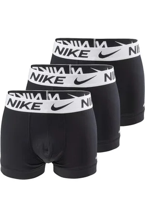 Nike Undertøj, Herre, Sort, S, Polyester, Sort Boxer-pakke