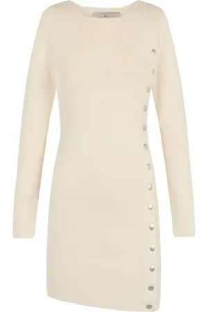 Cortana Kjole, Dame, , L, Mini Ivory Strik Kjole