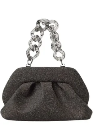 THEMOIRÈ Taske, Dame, Sort, ONE SIZE, Uld, Kork Sort Clutch Taske Vegansk Stof