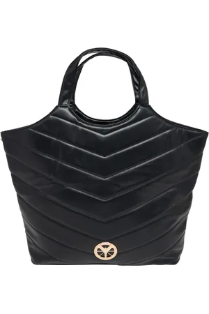 Carlo Colucci Taske, Dame, Sort, ONE SIZE, Polstret Shopper
