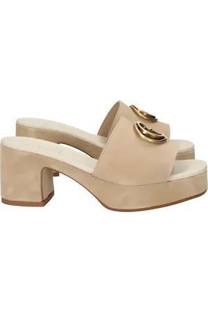 Guess Sko, Dame, , 39 EU, Suede, Brune Suede Platform Sandaler