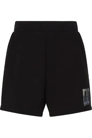 Armani Exchange Shorts, Herre, Sort, XS, Uld, Sorte Bukser Stilfulde