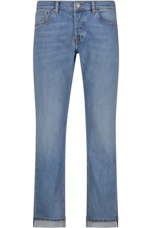 TELA Jeans, Herre, Blå, W34, Lysvaskede sommerjeans