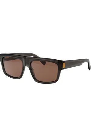 Dunhill Tilbehør, Herre, Brun, 57 MM, Uld, Stilfulde solbriller Du0055S