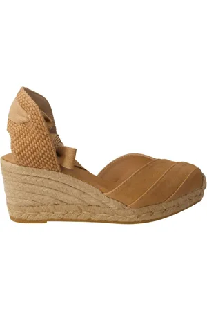 Gaimo Sko, Dame, Brun, 40 EU, Læder, Kamel Espadrilles Tobi til kvinder