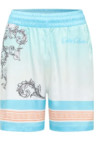 Carlo Colucci Shorts, Herre, Flerfarvet, L, Chic Milano Shorts
