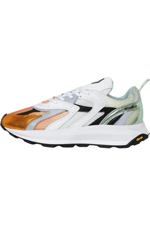 Mikakus Sko, Herre, Grøn, 42 EU, Læder, Y2K Dusk Sneakers