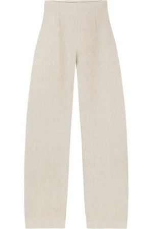 Cortana Bukser, Dame, , M, Linned, Dover, linned og cashmere rå bukser