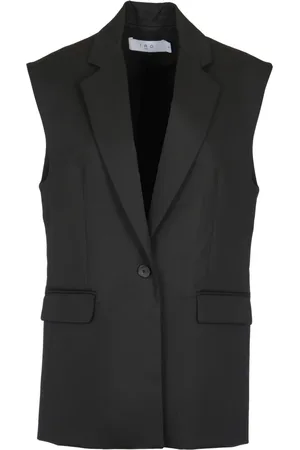 IRO Jakke, Dame, Sort, S, Uld, Sort Jakke Vest