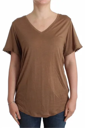John Galliano Top, Dame, Brun, S, Uld, Allround Dame Shorts