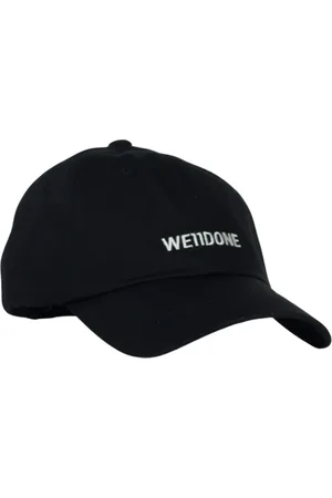 We11 Done Tilbehør, Herre, Sort, ONE SIZE, Bomuld, Basis Logo Kasket Sort