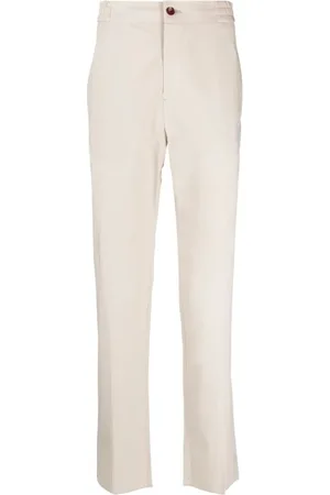 Etro Bukser, Herre, , L, Bomuld, Taupe Bukser Ss24