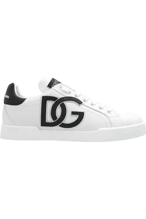 Dolce & Gabbana Sko, Dame, Hvid, 40 EU, Portofino sneakers