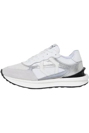 Mikakus Sko, Dame, Grå, 41 EU, Uld, Elegant Concrete Sneakers