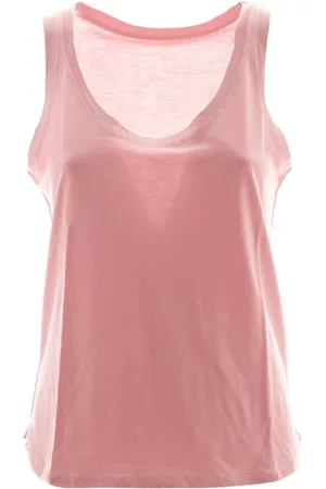 Majestic Top, Dame, Lyserød, XL, Afslappet Polo Skjorte