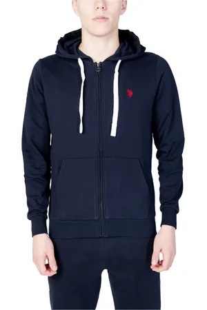 U.S. Polo Assn. Sweathshirts & Hoodies, Herre, Blå, 2XL, Bomuld, Sweatshirts