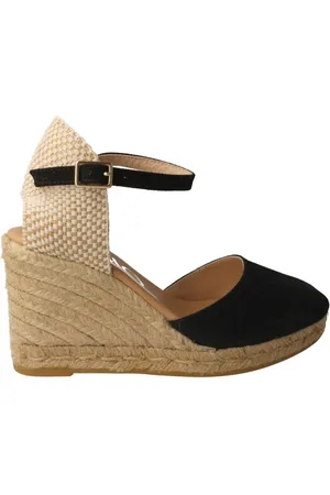 Gaimo Sko, Dame, Flerfarvet, 37 EU, Læder, Sort Global Espadrille Kiler