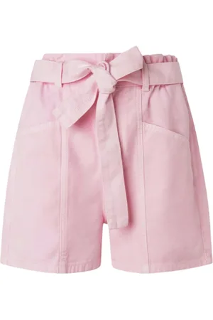Pepe Jeans Shorts, Dame, Lyserød, L, Højtaljede Afslappede Shorts