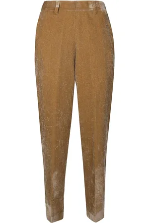 MOMONÍ Bukser, Dame, , M, Uld, Velour Lurex Elastiske Bukser