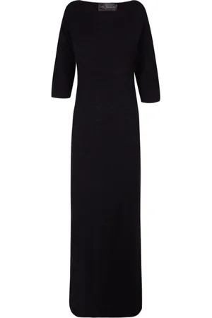 Cortana Kjole, Dame, Sort, L, Cashmere, Diandra, kjole i baby alpaca, cashmere og silke sort