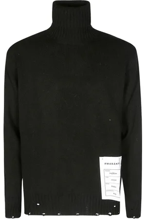 AMARANTO Strik, Herre, Sort, S, Uld, Elegant Brud