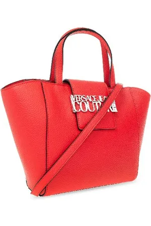 VERSACE Taske, Dame, Rød, ONE SIZE, Uld, Shoppingtaske med aftagelig skulderrem