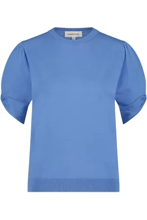 Fabienne Chapot Strik, Dame, Blå, XS, Molly Twist Pullover