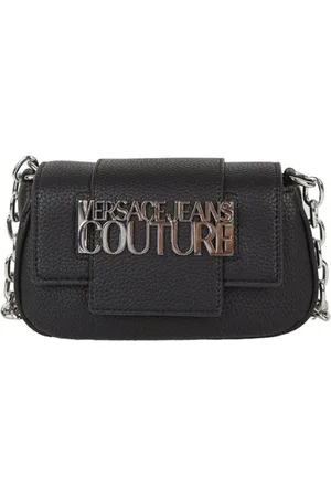 VERSACE Taske, Dame, Sort, ONE SIZE, Uld, Skuldertaske med synligt logo