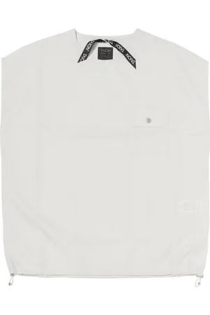 TAION Top, Herre, Hvid, L, Uld, Polstret Vest Off