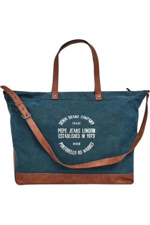Pepe Jeans Taske, Dame, Grøn, ONE SIZE, Bomuld, Heritage Tote Taske Unisex
