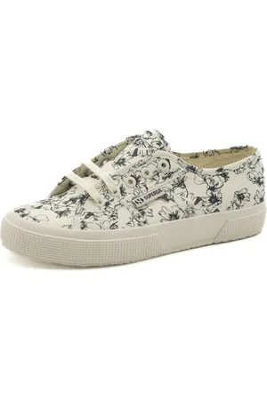 Superga Sko, Dame, Flerfarvet, 41 EU, Blomstermønstrede damesko