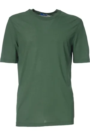 Kired Top, Herre, Grøn, M, Bomuld, Bomuld Crew Neck T-shirt