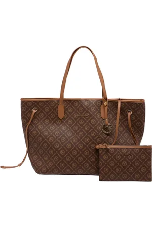 Carlo Colucci Taske, Dame, Brun, ONE SIZE, Uld, Stilfuld Shopper Taske