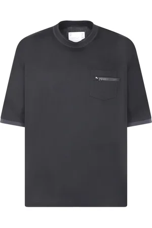 SACAI Top, Herre, Sort, L, Sorte T-shirts & Polos til Mænd