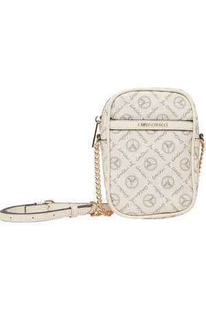 Carlo Colucci Taske, Dame, , ONE SIZE, Logo Print Mini Taske