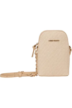 Carlo Colucci Taske, Dame, , ONE SIZE, Tyl, Boho Style Mini Taske i Bastoptik