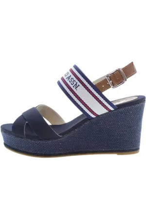 U.S. Polo Assn. Sko, Dame, Blå, 40 EU, Grundlæggende Sneakers