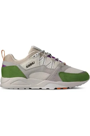 Karhu Sko, Herre, Flerfarvet, 40 1/2 EU, Suede, Fusion 2.0 Grøn Hvid Sneaker