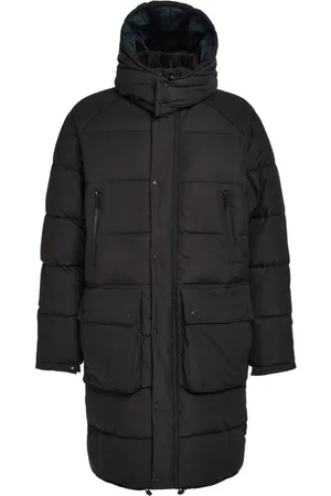 Barbour Frakke, Herre, Sort, S, Uld, Quiltet Baffle Jakke