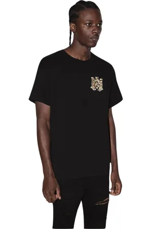 AMIRI Top, Herre, Sort, 2XL, Bomuld, Fantasi Logo T-shirt - Trykt Bagpå