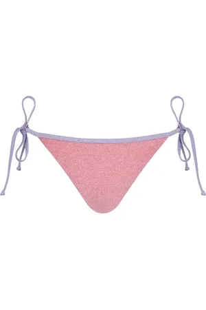 MC2 SAINT BARTH Badetøj, Dame, Lyserød, M, Uld, Behagelig Slip, Tanga og Culotte